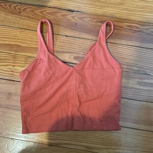 Lululemon align crop tank sz 6